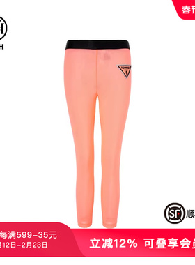 TCH潮牌松紧腰修身显瘦烫钻瑜伽裤秋冬新款裤子女T66B236106