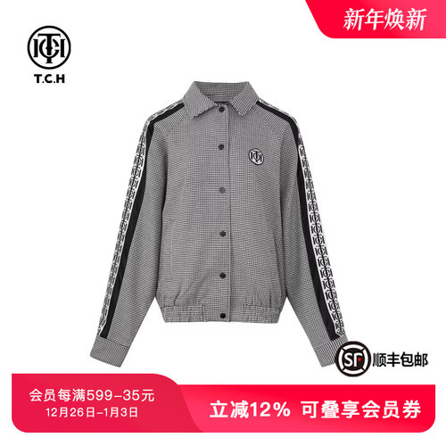 TCH时尚洋气百搭烫钻翅膀夹克外套男女同款新款T72A27E6002