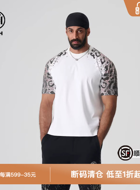 TCH夏新款烫钻潮流宽松半袖T恤男女同款轻奢系列T72B106038