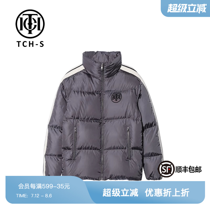 TCH轻奢潮牌白鸭绒羽绒服