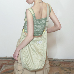 SCULPTOR虞书欣同款 可调节两用亮面单肩包女大容量通勤逛街手提包