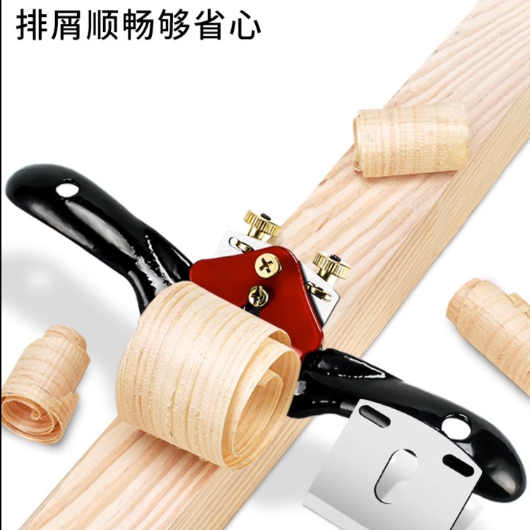 手提刨木工刨子家用小型五金刨木机打磨菜板神器推刨创平砧板