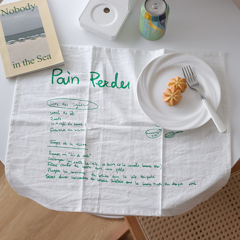 LOVELY DAYS 미국 복고풍 영어 편지 교수형 천 간단한 한국어 스타일 침실 장식 벽 배경 천