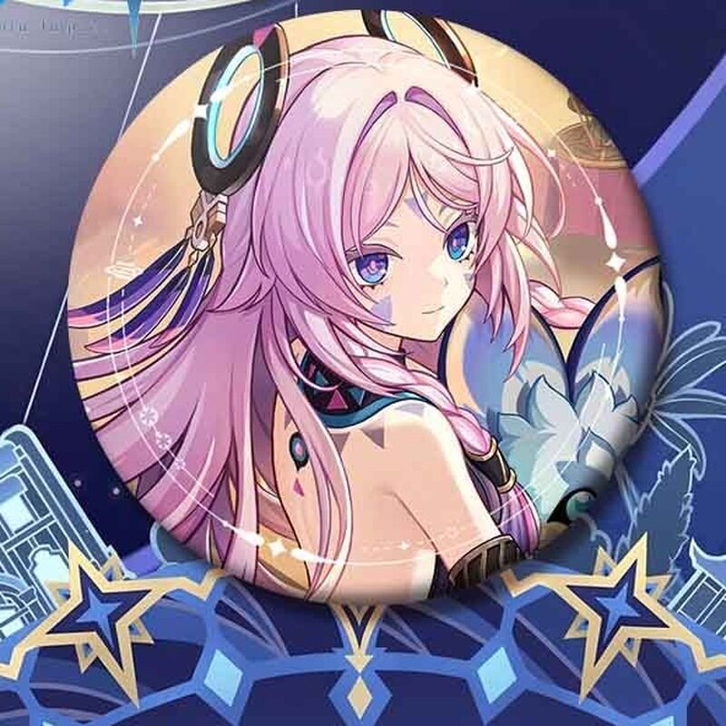 原神茜特菈莉奶奶学生党书包背包挂件徽章同人二创明信片小卡礼物