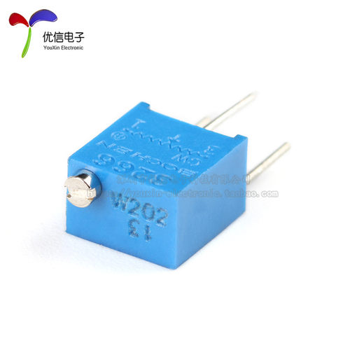 3266W-1-102/103/104/1051K2K10k1M顶调 多圈精密可调电阻/电位器