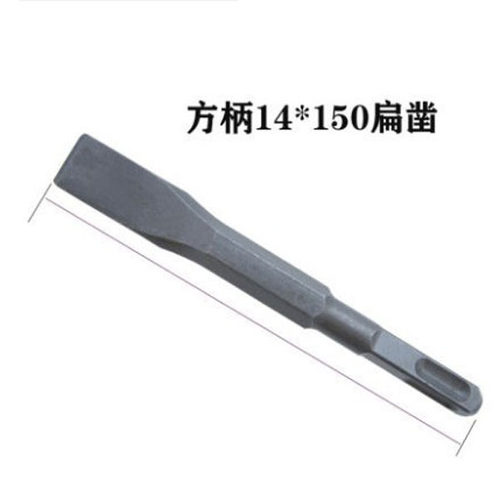 电锤冲击钻头电镐头尖扁凿子方柄四坑圆柄六角柄水泥墙壁打孔勾凿