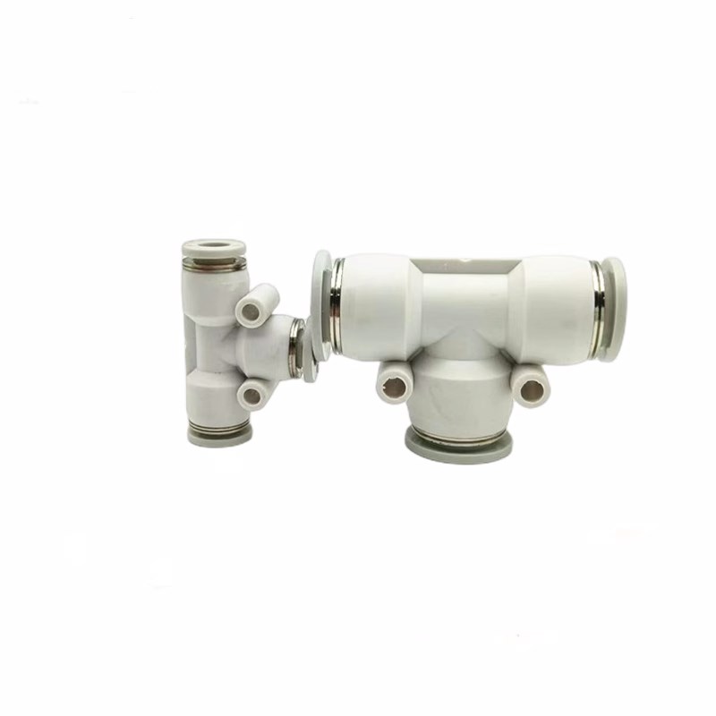 亚德客型快插T型 Y型k变径三通APE APY4/6/8/10/12/14/16 快速接