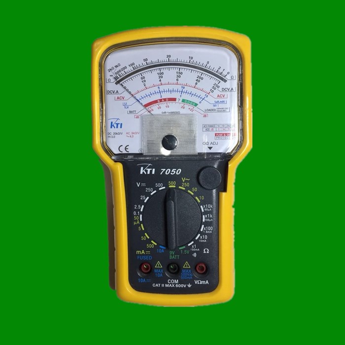 KT7050科泰仪器KT7040 高精度指针式万用表 交直流1000V电压 防摔
