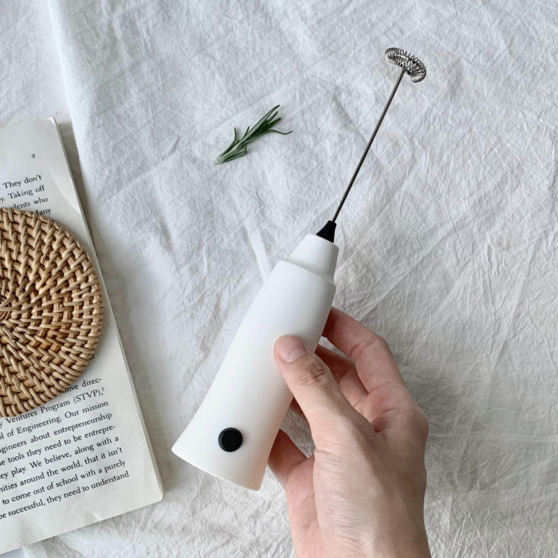 打奶泡器奶泡机咖啡奶泡奶泡机器起泡器搅拌棒电动手持牛奶奶泡器