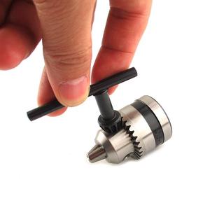 6mm带钥匙扳手 微型钻夹头 小手电钻夹头电磨风磨夹头0.3 4mm 0.6