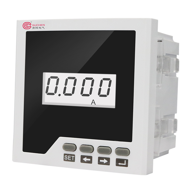 单相液晶电流电压多l功能电力仪表 数显功率频率因数表 485通讯表