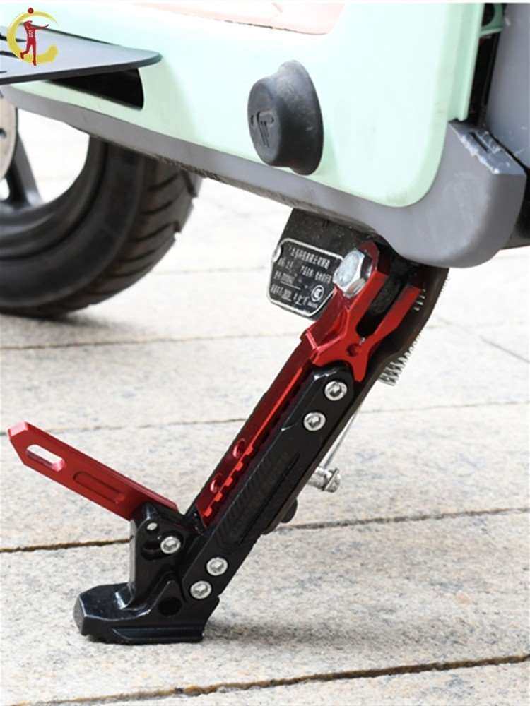 适用雅迪电动车边撑vfly电瓶车g150p脚撑s9max支架撑脚架改装配件