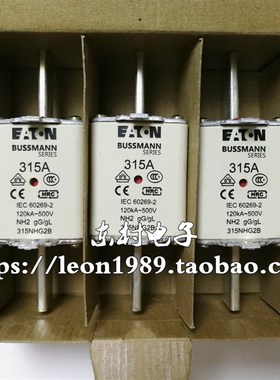 BUSSMANN熔断器 315NHG2B NH2 500V/690V 315A 400NHG2B保险丝