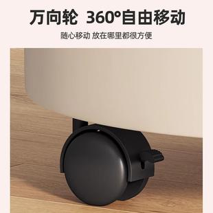 沙发边几小边桌奶油风床头柜可移动家用客厅小户型茶几卧室置物架