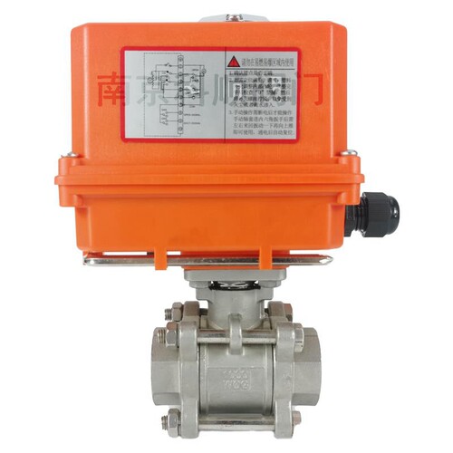 电动不锈钢丝扣口球阀Q911F-16P内螺纹球阀DN20 25 32 40 50 6580