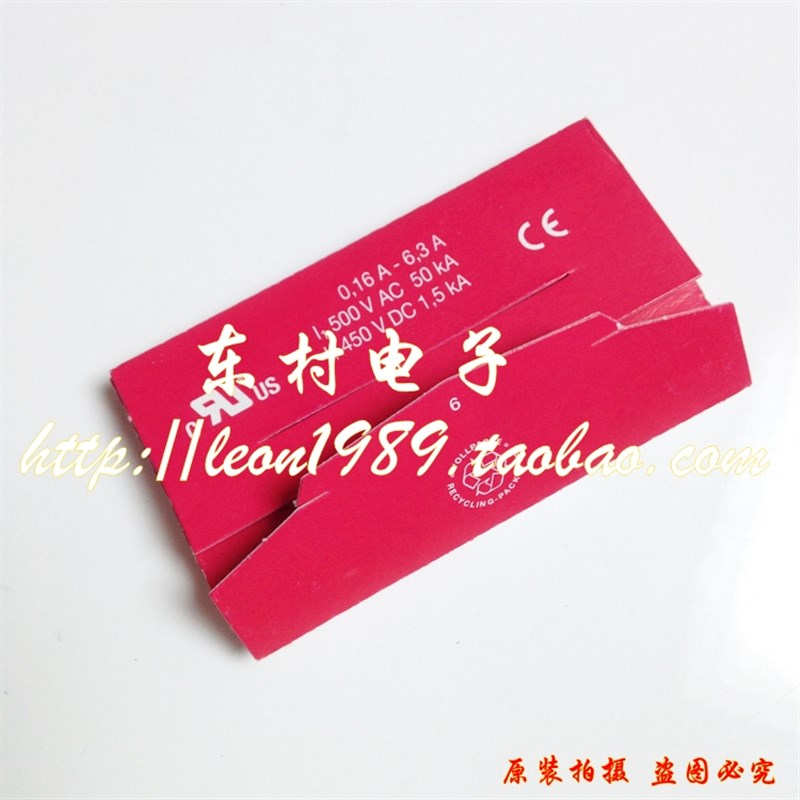 F500MA H500V进口SIBA保险丝 189020 6.3*32mm F500mA H 500V