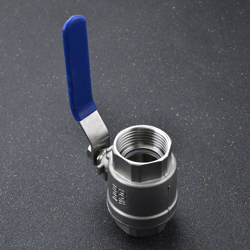 304/3c16两片式不锈钢球阀Q11F-16P丝扣内螺纹全通径耐高温阀门15