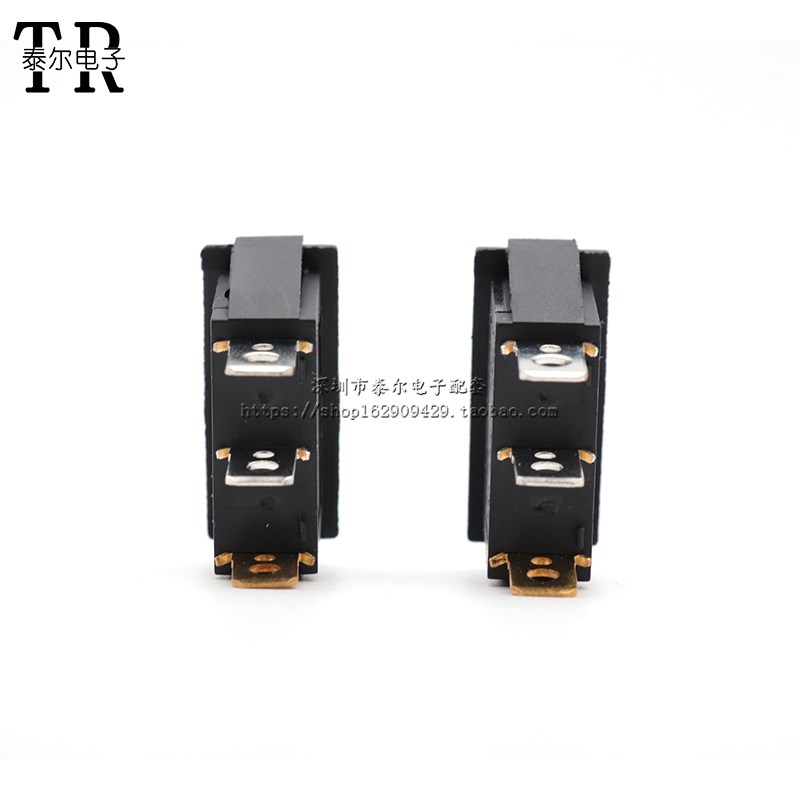 船型/形开关 KCD3 翘板开关 3脚2档 31*13.5mm 带灯15A250V电饭锅