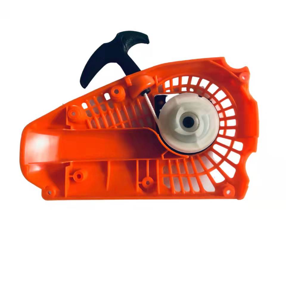 油锯配件52/58伐木锯2500启动器总成汽油锯手拉线盒启动拉盘总成图片
