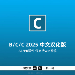 2025 BCC PR插件 標題 參數漢化win系統一鍵安裝 v18.0中文版