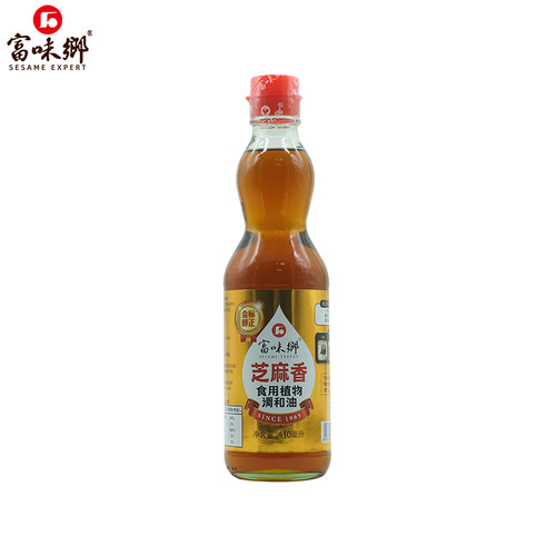 富味乡金标芝麻香410ml瓶装 麻辣火锅炒菜凉拌菜早餐煮汤商用食用