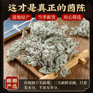 新货茵陈中药材深山干货三月茵陈绵茵陈蒿草白蒿茵陈红枣茶正品