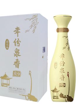山东济南特产白酒地方酒 趵突泉年份泉香泉9白酒 泉香单瓶