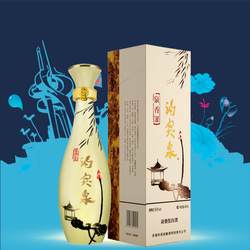 山东特产白酒地方酒 鲁酒趵突泉398泉香型白酒 泉香398趵突泉白酒