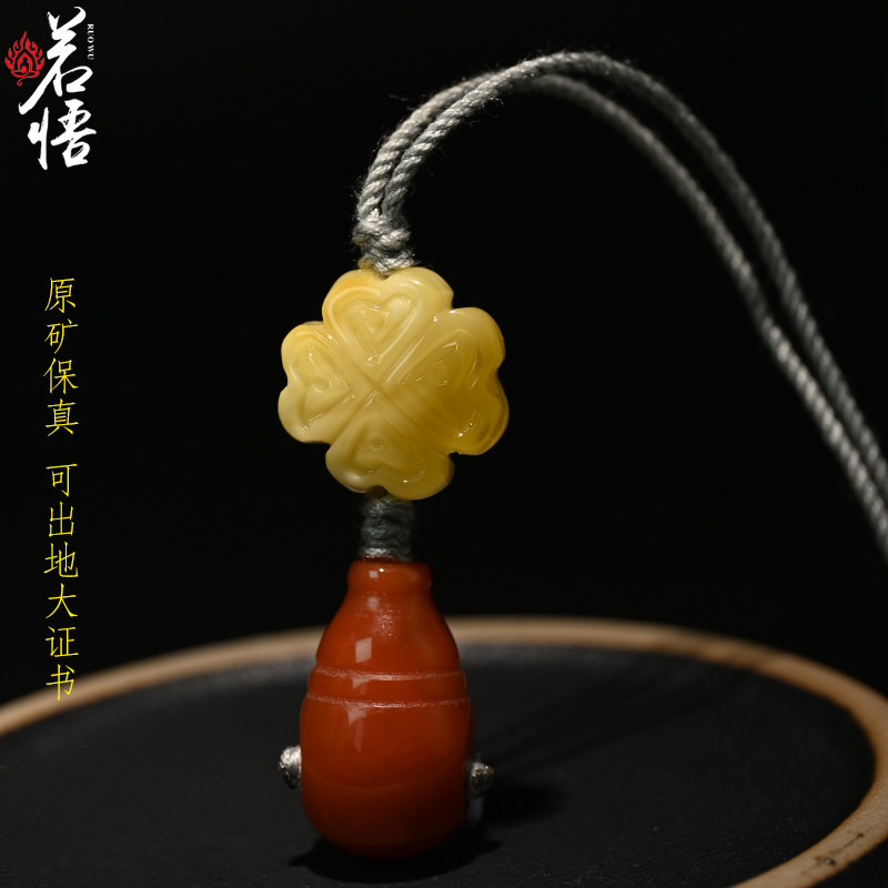 手持手串配饰佛头背云配件中国结图片