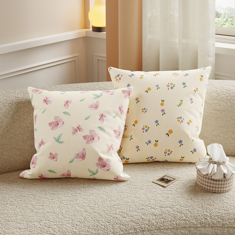 ins小清新抱枕套含芯可拆洗