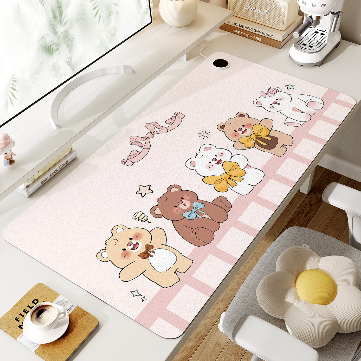 可爱卡通暖桌垫办公室桌垫