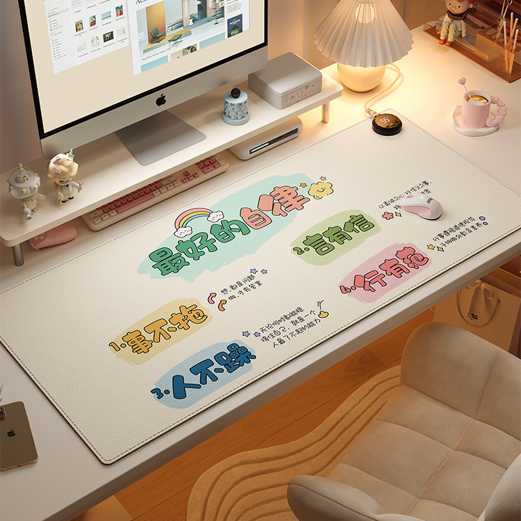 加热鼠标垫暖桌垫女生高颜值