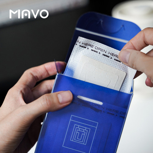 mavo挂耳滤纸现磨咖啡随处可得