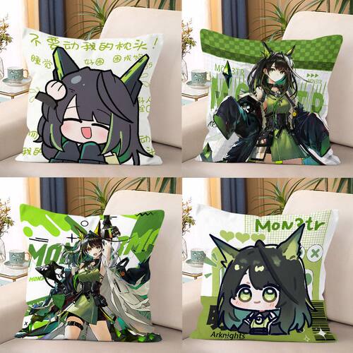 明日方舟Mon3tr沙发抱枕办公室学生宿舍午睡枕卧室床头床靠背抱枕