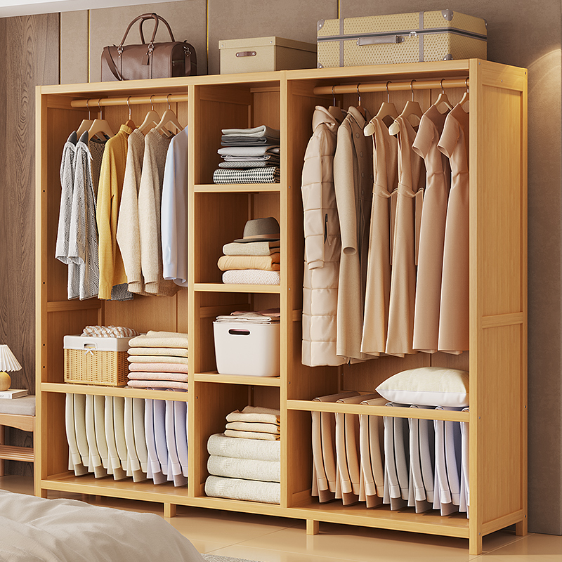 衣橱简易衣柜卧室家用收纳柜组装
