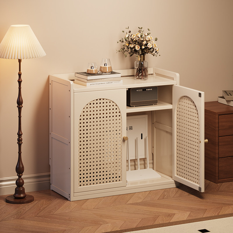 光猫路由器置物架wifi收纳架中古机顶盒弱电井收纳箱遮丑隐藏插座,收纳整理,路由器收纳盒/架,淘宝优惠券,粉丝福利购,淘宝优惠卷