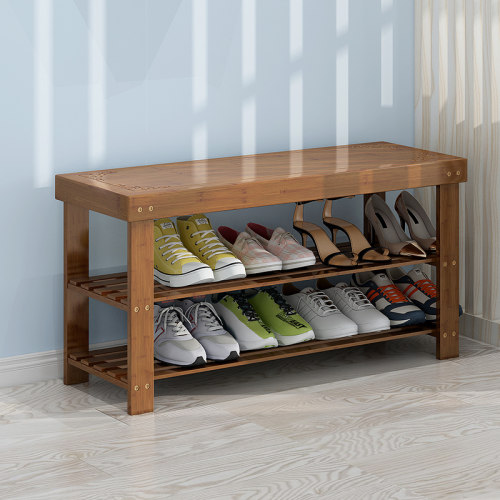 wawj入户门长条多层简易换鞋凳