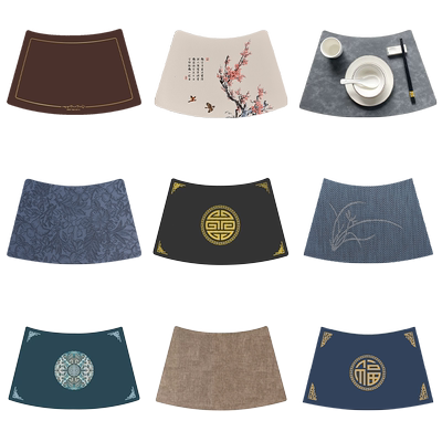 梦丹莱扇形餐垫款式任选