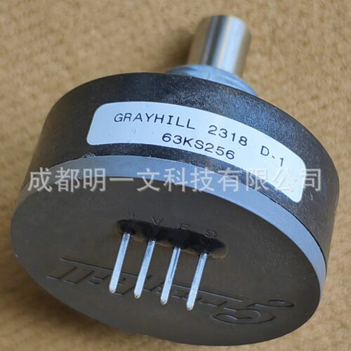 63KS256编码器 Grayhill分辨率 256 PPR  2通道轴直径6.34mm全新