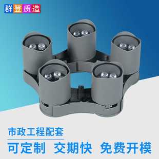 5W自由拼接链式 源头厂家户外亮化防雨抱柱抱箍灯 led抱树灯