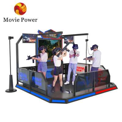 Vr multiplayer virtual reality shooting game 9dVR simulator