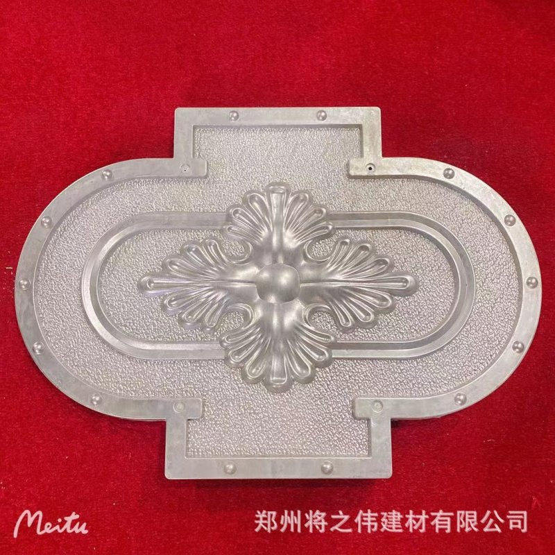 厂家批发 铝门椭圆门心花 别墅 小区大门铝花配件 美观规格齐全