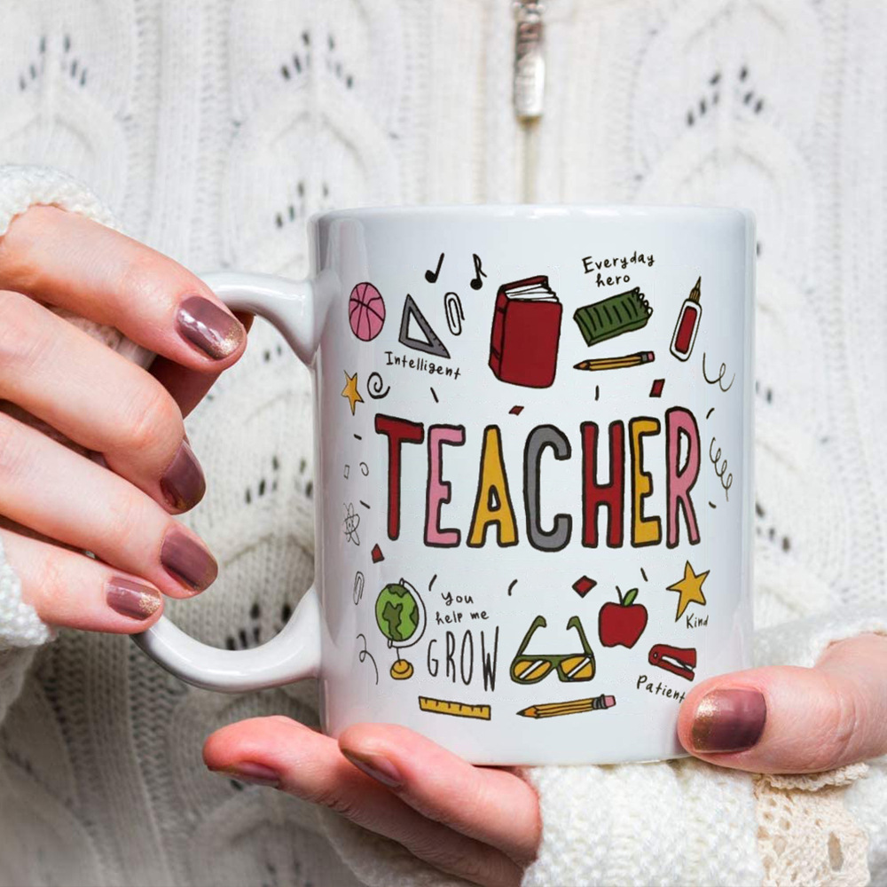 Happy Teachers' Day mug 定制礼品水杯创意陶瓷咖啡杯