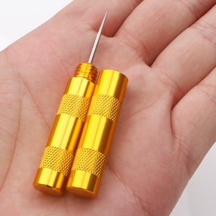 3G模型 喷笔清洗工具 不锈钢 喷笔清洗刷 通孔针 喷嘴通针