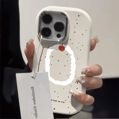 小糕点适用苹果13手机壳14PLUS时尚iPhone创意7PLUS新款SE3超好看11PROMAX耐用12PROMAX