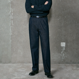 3.0｜日本产11oz靛蓝植物染面料抗皱休闲长裤 牛仔裤 男 异教徒