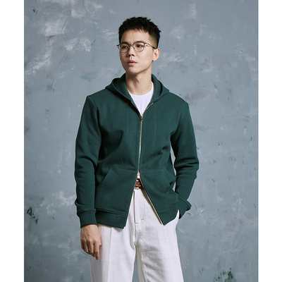 3色双拉链卫衣小众肌理感