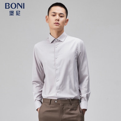 春夏长袖衬衫BONI/堡尼