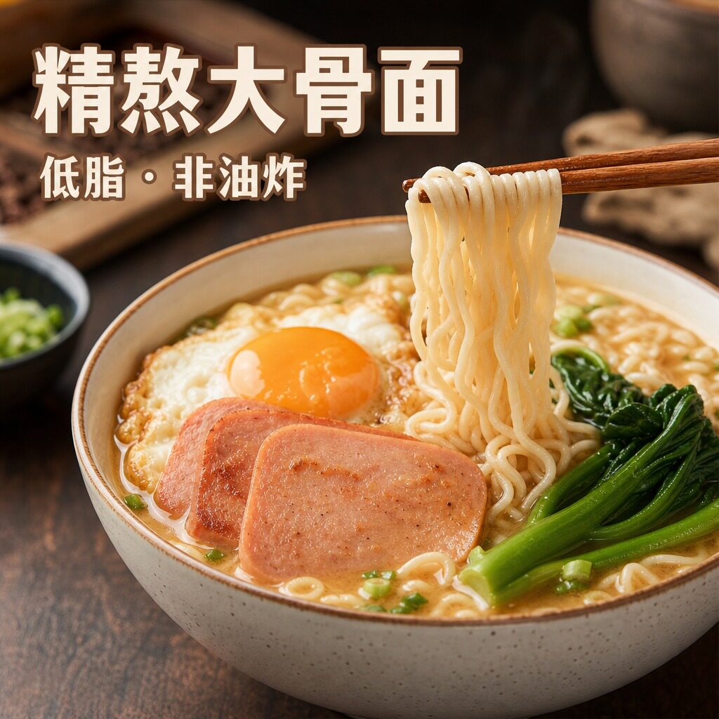 超Q商用非油炸大碗面整箱1.6kg
