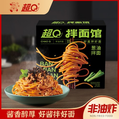 超Q葱油拌面非油炸方便面